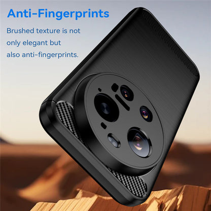 Capa para Xiaomi 17 Ultra, Techsuit, Carbono, Preta