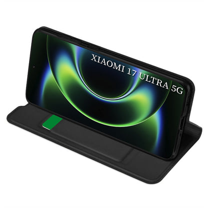 Capa para Xiaomi 17 Ultra, Techsuit, Magskin Book, Preta