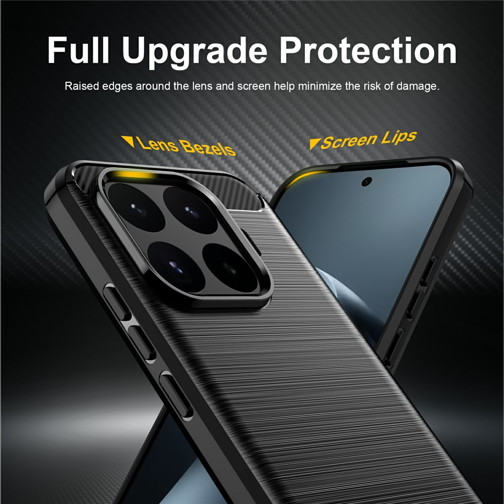 Capa para Xiaomi 17T, OEM, Carbon Black, Preta