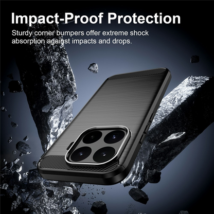 Capa para Xiaomi 17T, OEM, Carbon Black, Preta