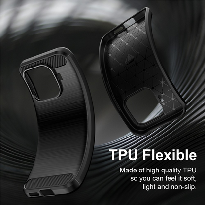 Capa para Xiaomi 17T, OEM, Carbon Black, Preta