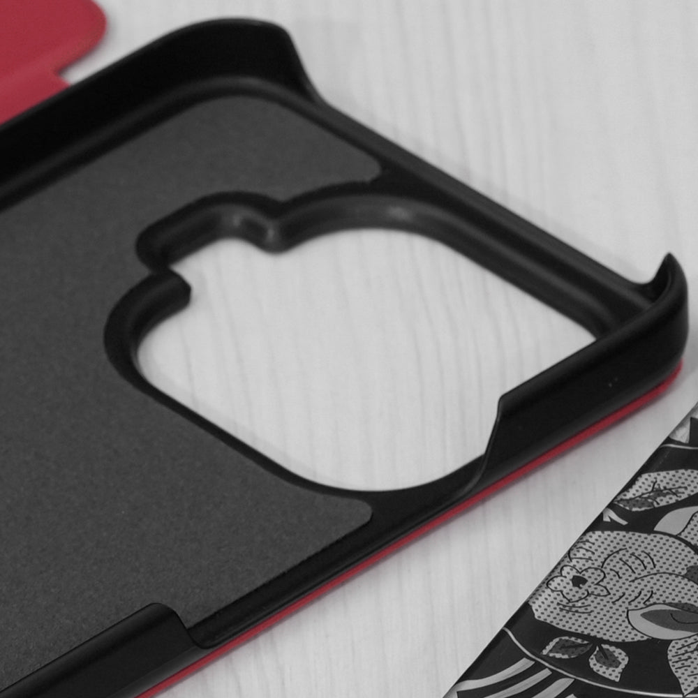 Capa para Xiaomi 17T Pro, Techsuit, eFold, Vermelha