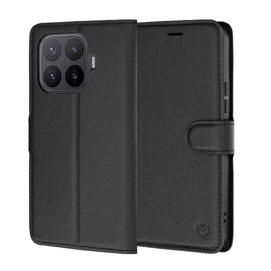 Capa para Xiaomi 17T Pro, Techsuit, Leather Folio, Preta
