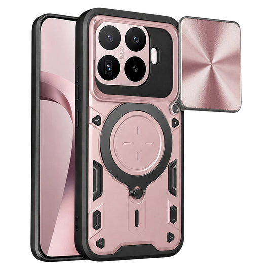 Case for Xiaomi 17T, Techsuit, CamGuard Pro, Rose Gold