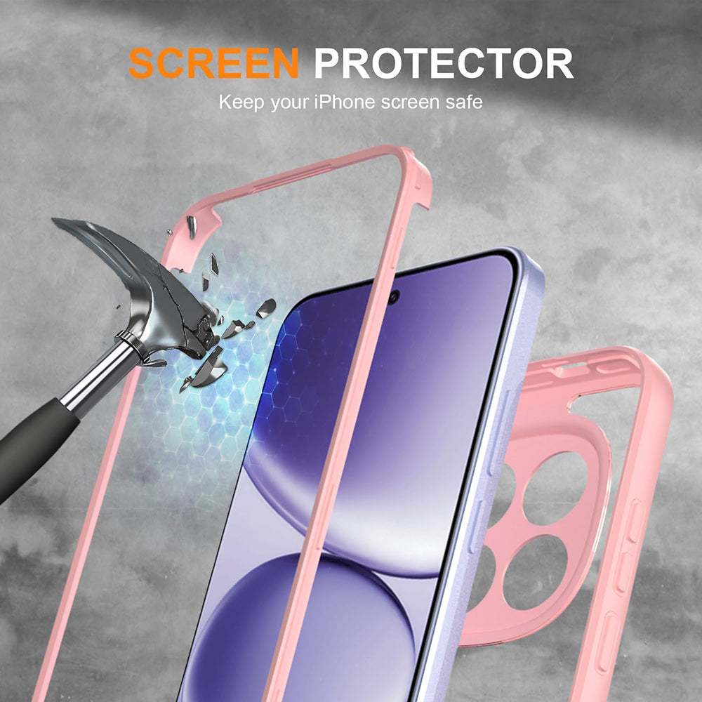 Capa para Xiaomi 17T, Techsuit, ColorVerse 360, Rosa