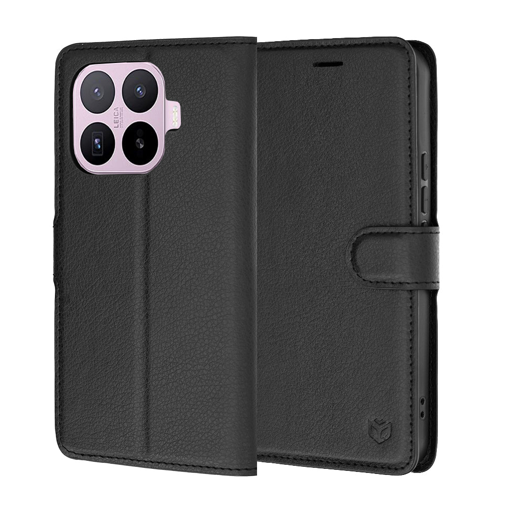Capa para Xiaomi 17T, Techsuit, Leather Folio, Preta