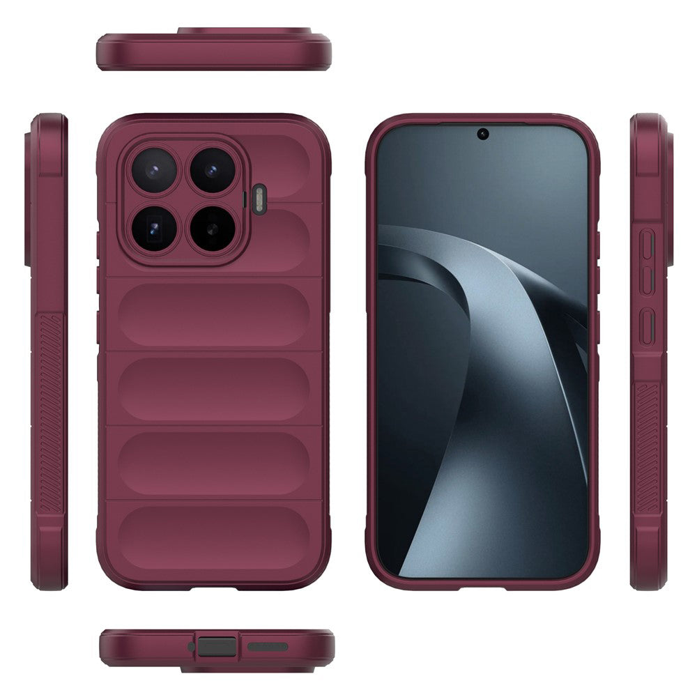 Capa para Xiaomi 17T, Techsuit, Magic Shield, Vinho