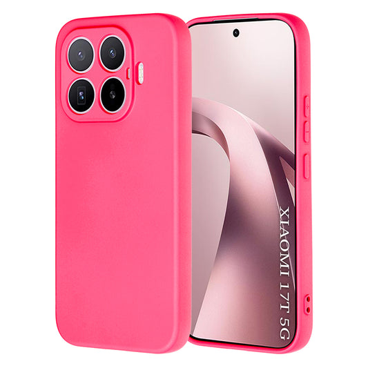 Capa para Xiaomi 17T, Techsuit, SoftFlex, Rosa Escuro