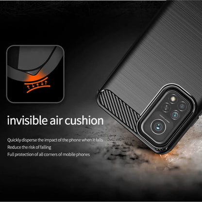 Capa para Xiaomi Mi 10T 5G / 10T Pro 5G, Techsuit, Carbono, Preta
