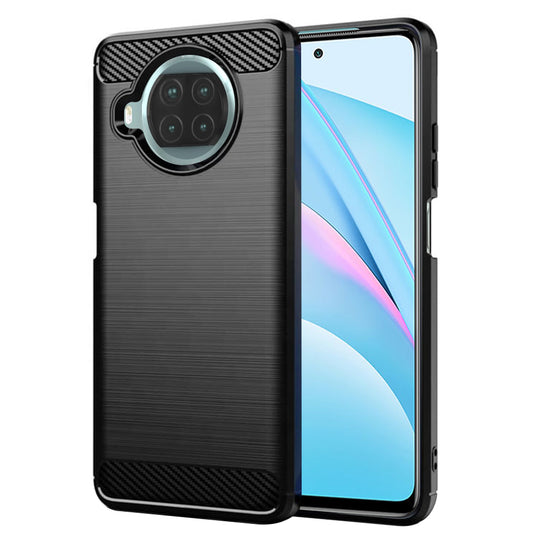 Capa para Xiaomi Mi 10T Lite 5G, Techsuit, Carbono, Preta