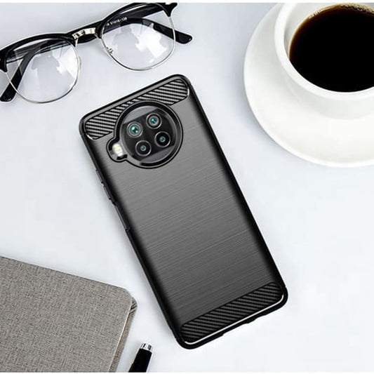 Capa para Xiaomi Mi 10T Lite 5G, Techsuit, Carbono, Preta