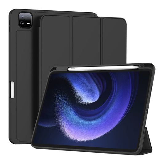 Capa para Xiaomi Pad 6 / 6 Pro, Techsuit, Flex Trifold, Preta