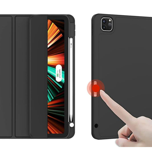 Capa para Xiaomi Pad 6 / 6 Pro, Techsuit, Flex Trifold, Preta