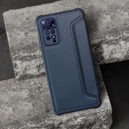 Capa para Xiaomi Poco C75 5G / C75 / Redmi 14C, OEM, Razor Book, Azul