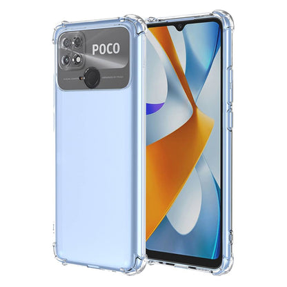 Capa para Xiaomi Poco C40, Techsuit, Shockproof Clear, Transparente