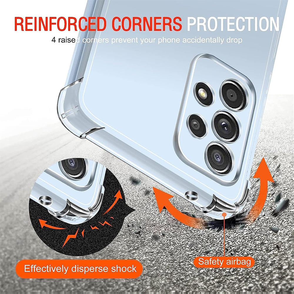 Capa para Xiaomi Poco C40, Techsuit, Shockproof Clear, Transparente