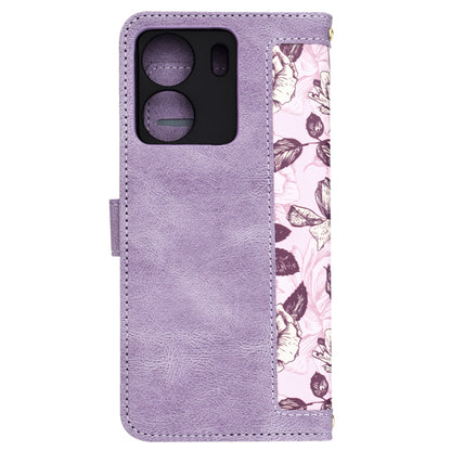 Capa para Xiaomi Poco C65 / Redmi 13C, Techsuit, FlipCraft, Roxo