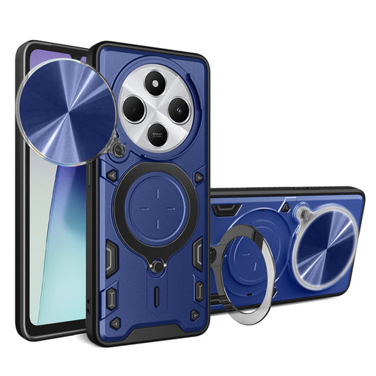 Capa para Xiaomi Poco C75 / Redmi 14C, Techsuit, CamGuard Pro, Azul