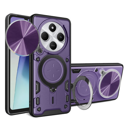 Capa para Xiaomi Poco C75 / Redmi 14C, Techsuit, CamGuard Pro, Roxo