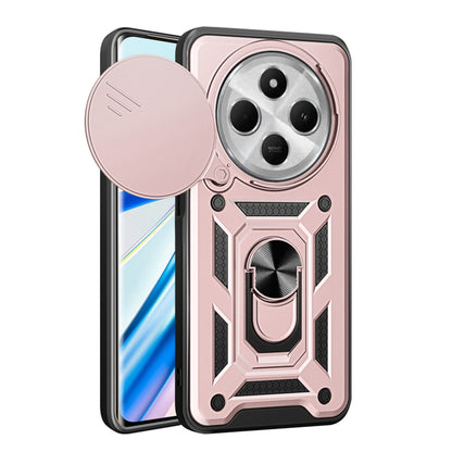 Capa para Xiaomi Poco C75 / Redmi 14C, Techsuit, CamShield, Rosa