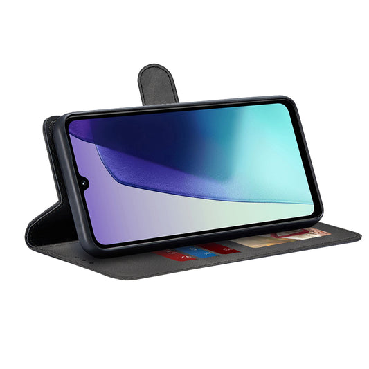 Capa para Xiaomi Poco C75 / Redmi 14C, Techsuit, Diary Book, Preta