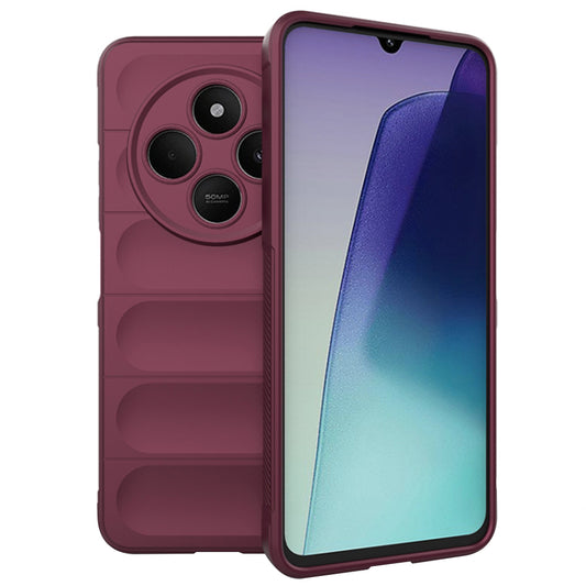 Capa para Xiaomi Poco C75 / Redmi 14C, Techsuit, Magic Shield, Vinho