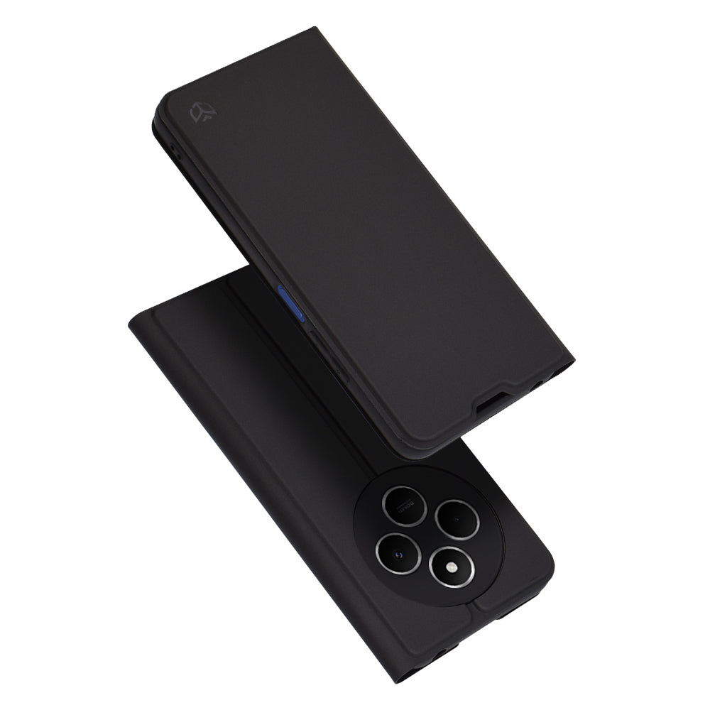 Capa para Xiaomi Poco C75 / Redmi 14C, Techsuit, Magskin Book, Preta
