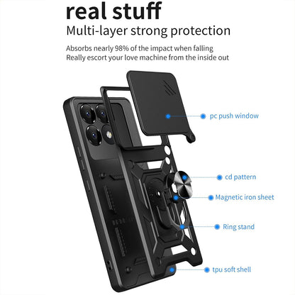 Capa para Xiaomi Poco F6 Pro, Techsuit, CamShield, Verde