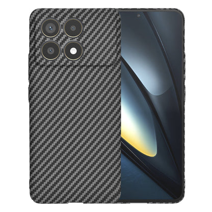 Capa para Xiaomi Poco F6 Pro, Techsuit, Carbonite FiberShell, Preta
