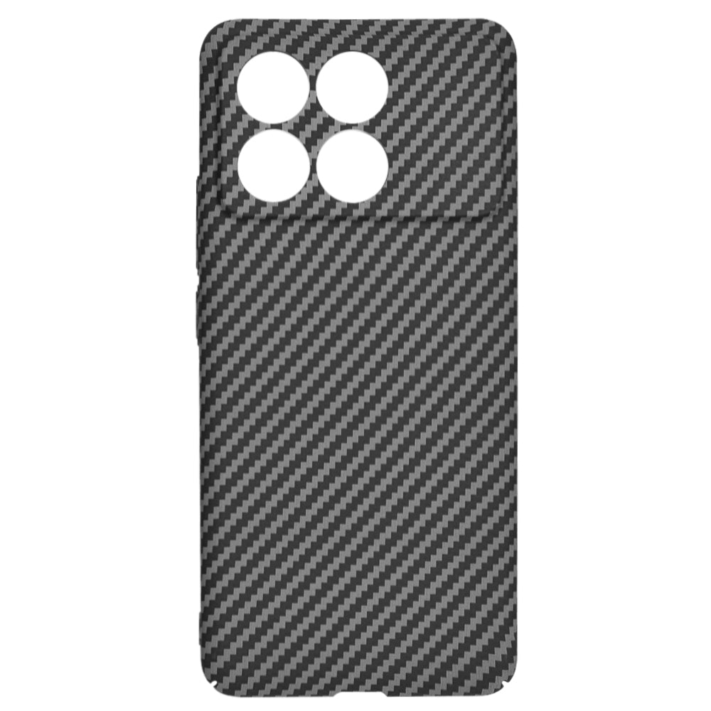 Capa para Xiaomi Poco F6 Pro, Techsuit, Carbonite FiberShell, Preta