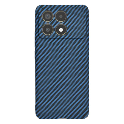 Capa para Xiaomi Poco F6 Pro, Techsuit, Carbonite FiberShell, Turquesa