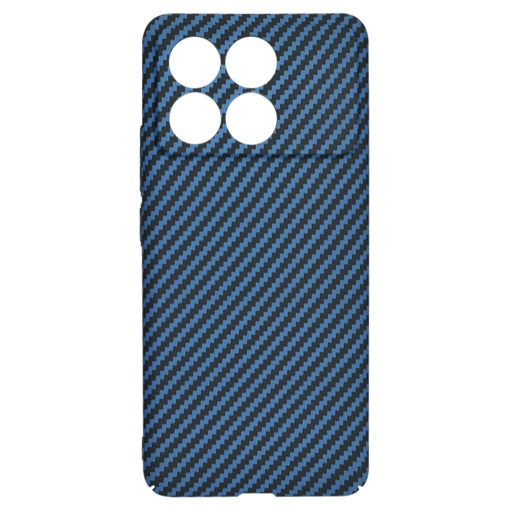 Capa para Xiaomi Poco F6 Pro, Techsuit, Carbonite FiberShell, Turquesa