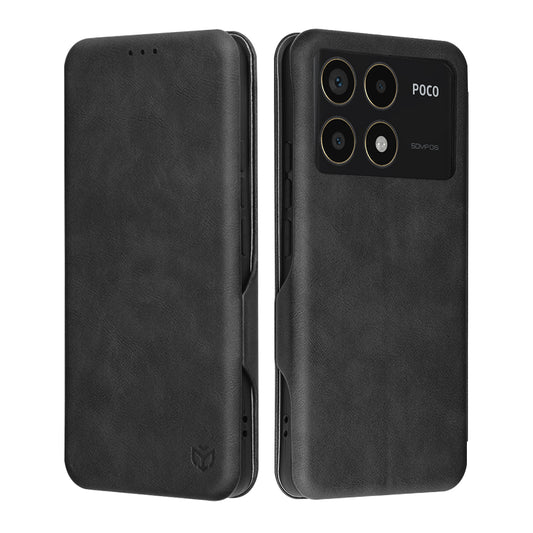 Capa para Xiaomi Poco F6 Pro, Techsuit, Safe Wallet Plus, Preta