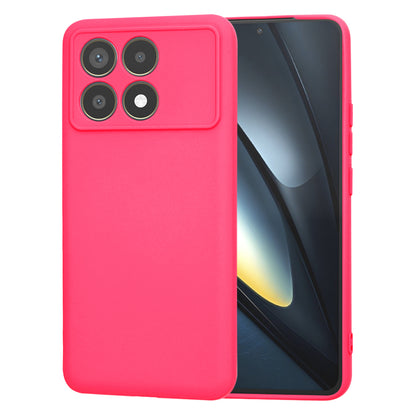 Capa para Xiaomi Poco F6 Pro, Techsuit, SoftFlex, Rosa Escuro