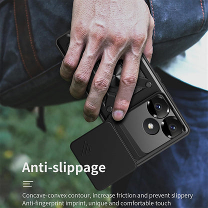 Capa para Xiaomi Poco F6, Techsuit, CamShield, Preta