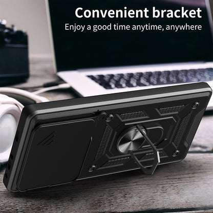 Capa para Xiaomi Poco F6, Techsuit, CamShield, Preta