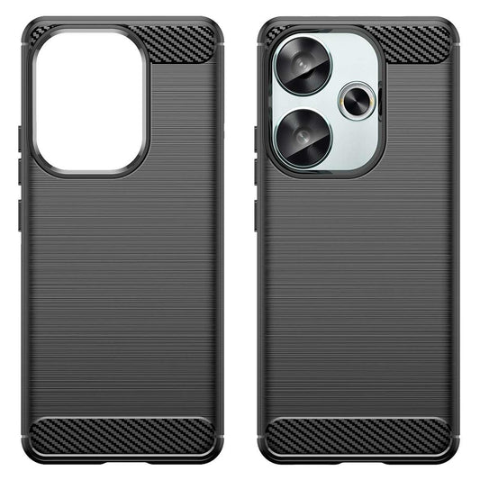 Capa para Xiaomi Poco F6, Techsuit, Carbono, Preta