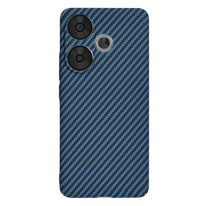 Capa para Xiaomi Poco F6, Techsuit, Carbonite FiberShell, Turquesa