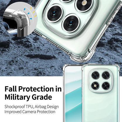 Capa para Xiaomi Poco F7 Pro, Techsuit, Shockproof Clear, Transparente