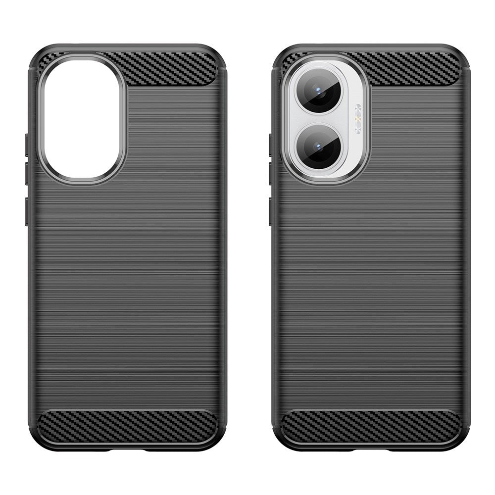 Capa para Xiaomi Poco F7, Techsuit, Carbono, Preta