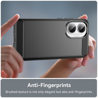 Capa para Xiaomi Poco F7, Techsuit, Carbono, Preta