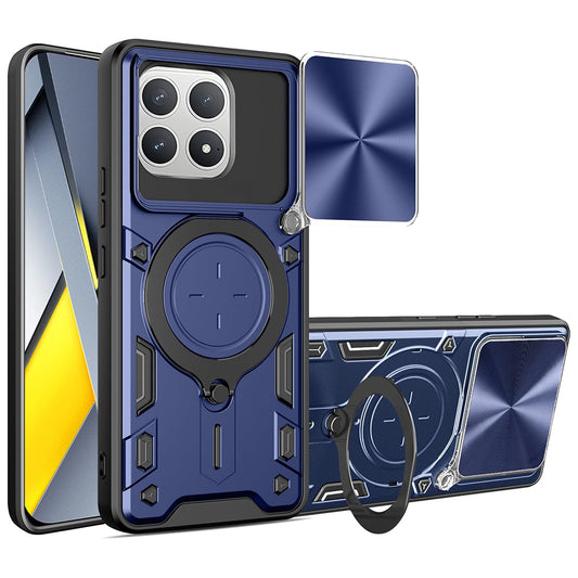 Capa para Xiaomi Poco F8 Pro, Techsuit, CamGuard Pro, Azul