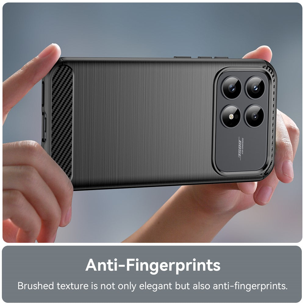 Capa para Xiaomi Poco F8 Pro, Techsuit, Carbono, Preta