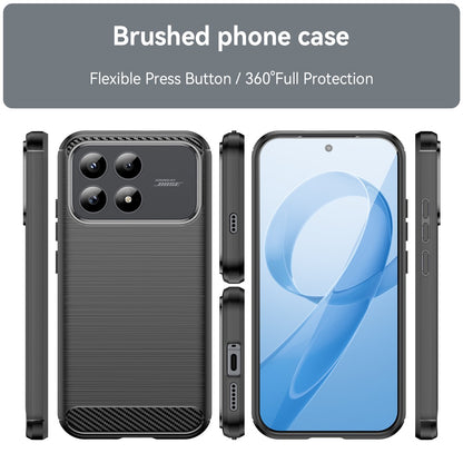 Capa para Xiaomi Poco F8 Pro, Techsuit, Carbono, Preta