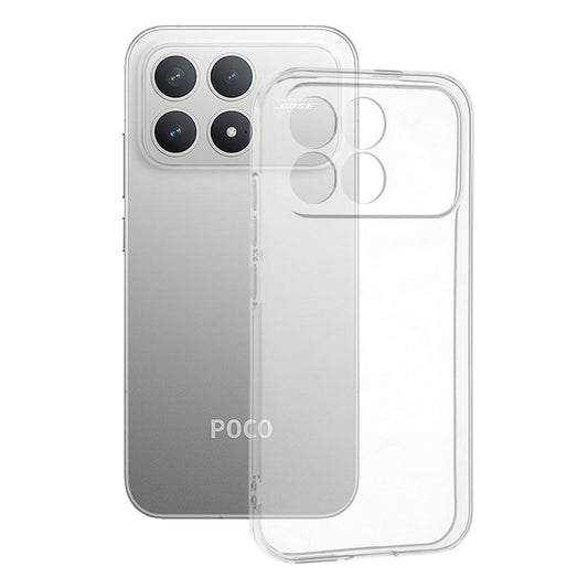 Capa para Xiaomi Poco F8 Pro, Techsuit, Clear, Transparente