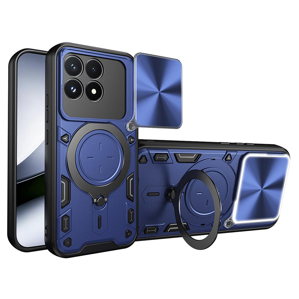 Capa para Xiaomi Poco F9 Pro, Techsuit, CamGuard Pro, Azul