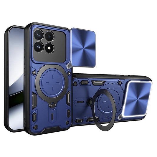 Capa para Xiaomi Poco F9 Pro, Techsuit, CamGuard Pro, Azul