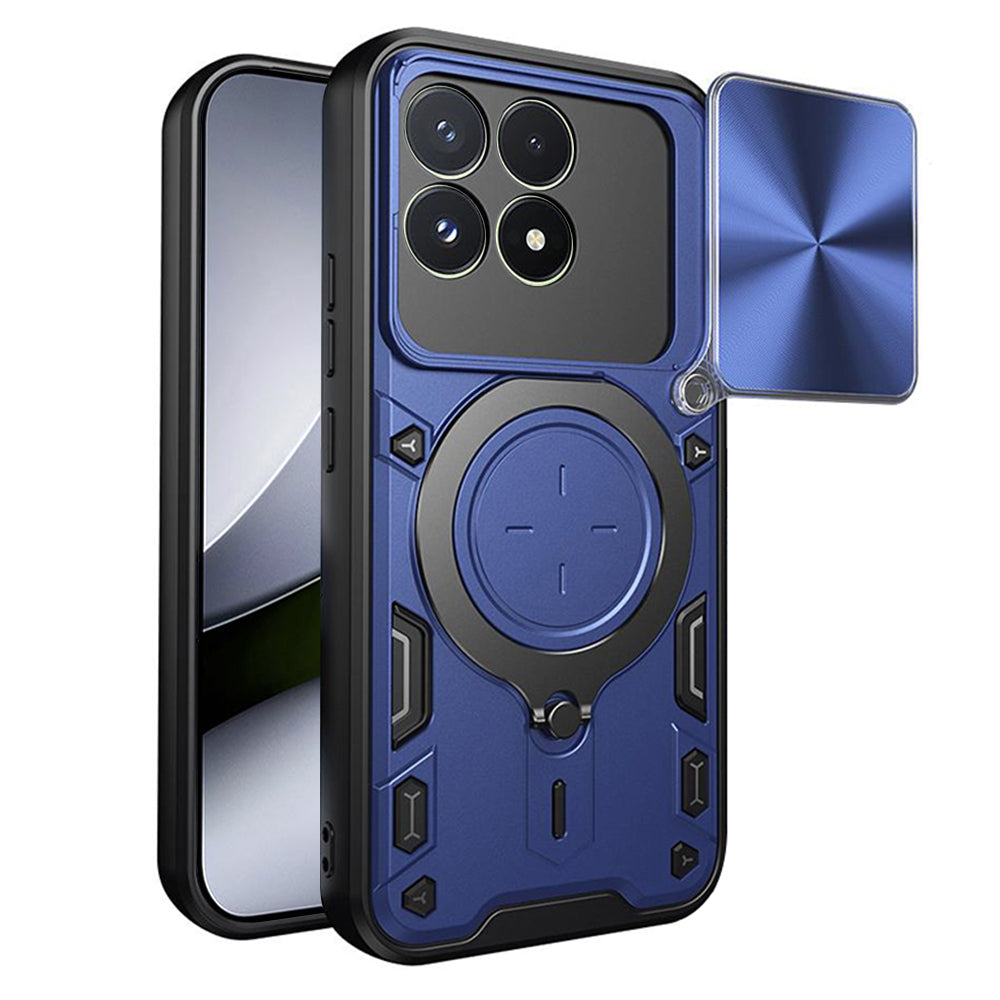 Capa para Xiaomi Poco F9 Pro, Techsuit, CamGuard Pro, Azul