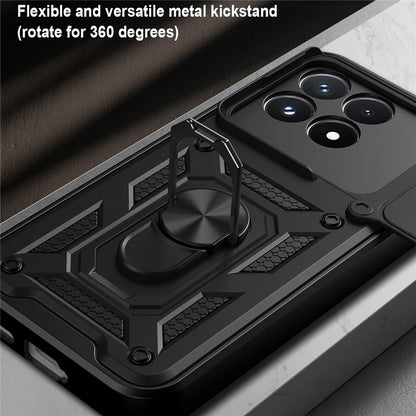 Case for Xiaomi Poco F9 Pro, Techsuit, CamShield, Blue