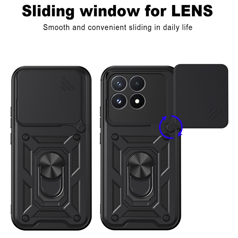 Capa para Xiaomi Poco F9 Pro, Techsuit, CamShield, Preta